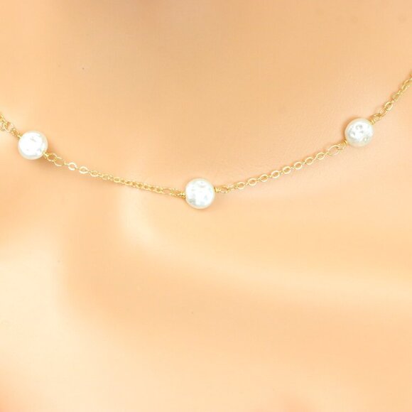 "Minimalist Necklace – Timeless, Elegant Jewelry for Her, MAR091750 - Picture 9 of 10